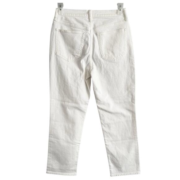 NWD J. Crew Classic Straight White Jeans Womens Size 28P - Picture 4 of 10